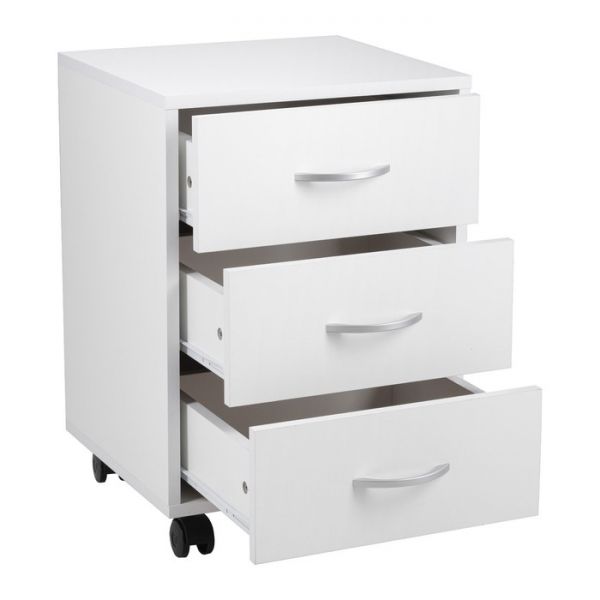 Тумба выкатная 420х400х585 Белая