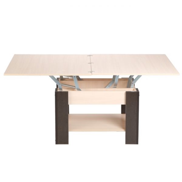 Стол журнальный СЖ-3.2  680/1560х555/755х780трансформер Венге / Дуб молочный