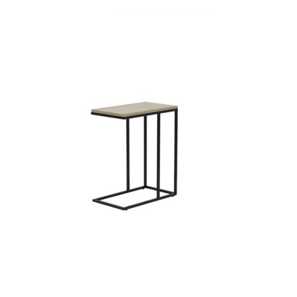 Стол журнальный «СТ 3», 600 ? 400 ? 570 мм, металлокаркас, цвет дуб