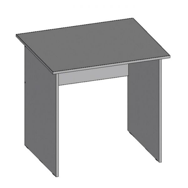 Стол рабочий С8.7(16), 800 ? 680 ? 750 мм, белый шагр