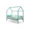 Детская кровать-домик Бельмарко Svogen мятный