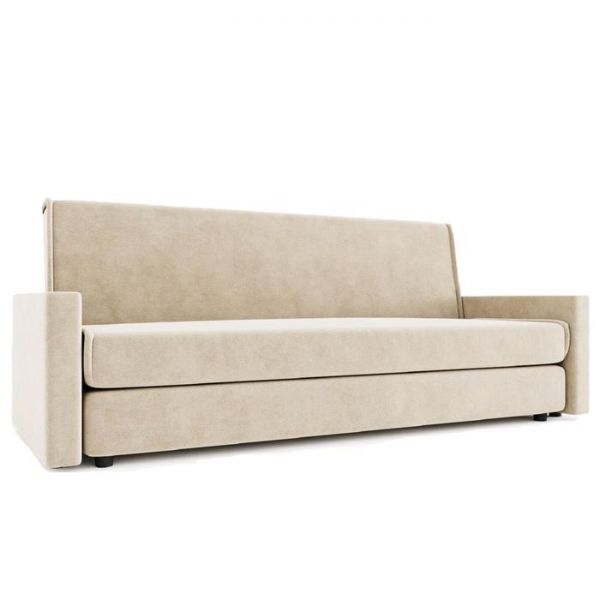 Диван прямой «Ретро», механизм книжка, велюр, цвет селфи 01