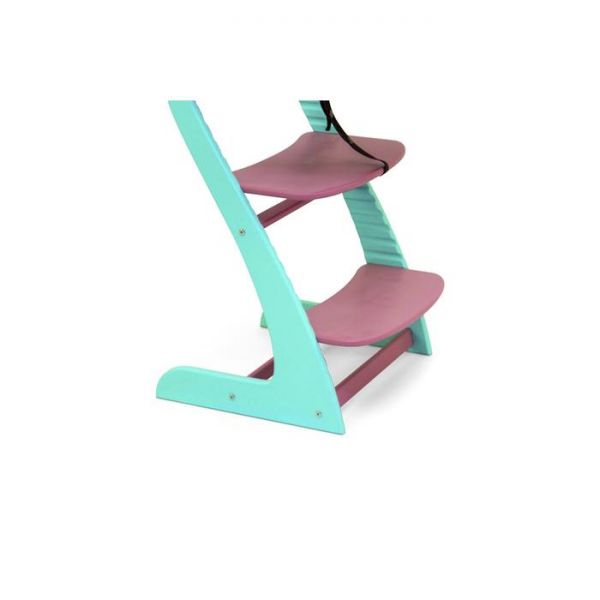 Детский растущий регулируемый стул "Усура мятный-лаванда"