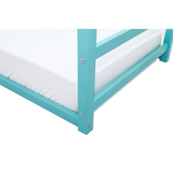 Детская кровать-домик Монтессори Бельмарко Svogen мятный