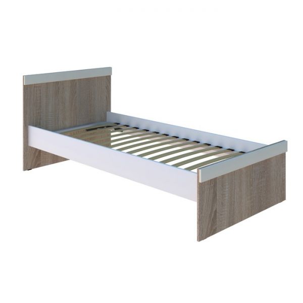 Кровать Юниор без ящиков 2052х1010х850 Дуб сонома/Магнолия