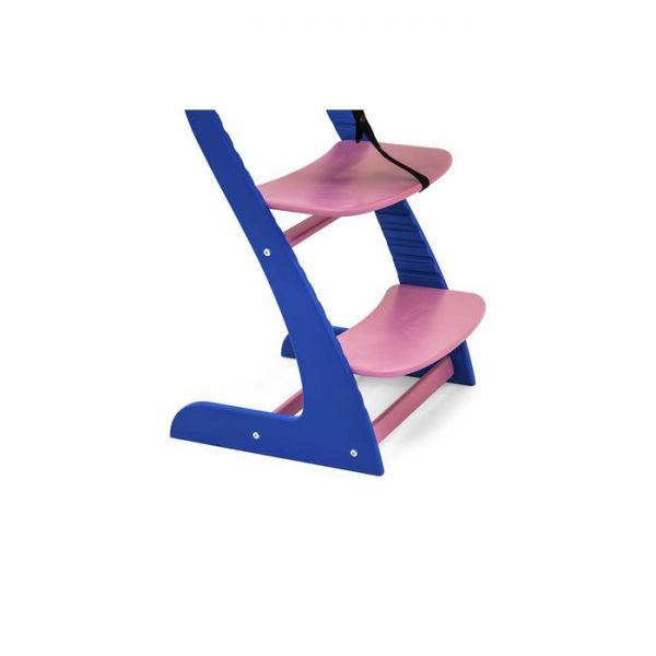 Детский растущий регулируемый стул "Усура синий-лаванда"