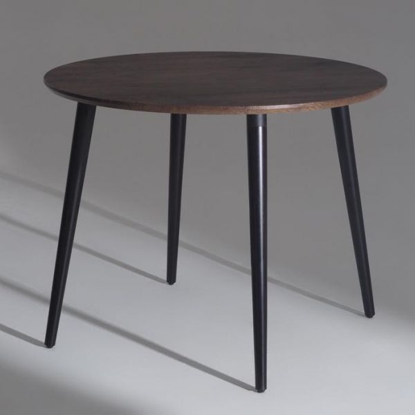 Стол обеденный Бони нераздвижной 940х940х750 Акация Темная/опоры венге