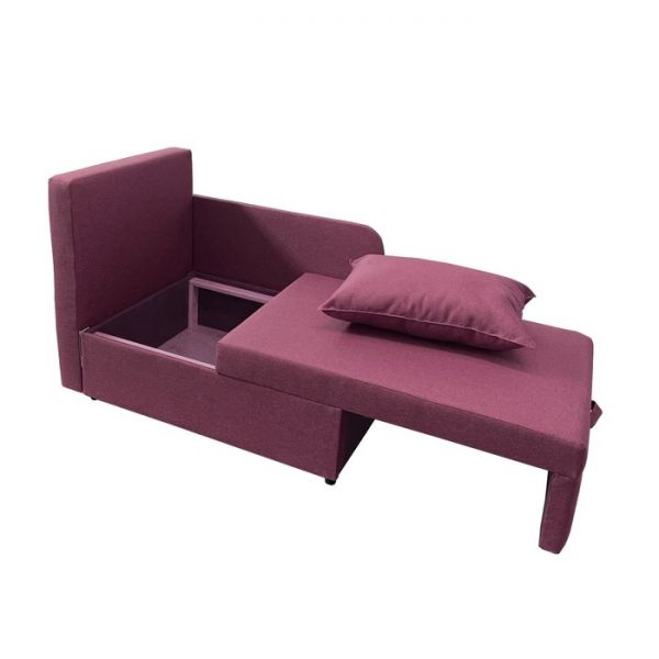 Диван "NEXT NICE", рогожка, WINE