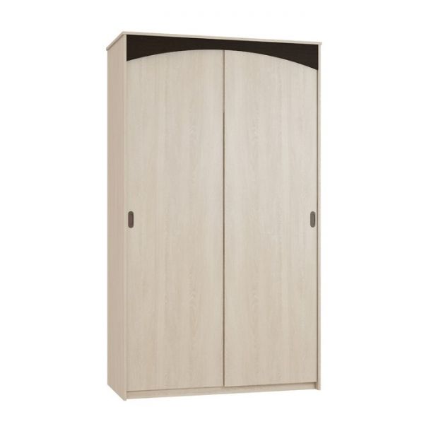 Шкаф-купе «Ева», 1240 ? 580 ? 2168 мм, цвет дуб сонома / дуб венге