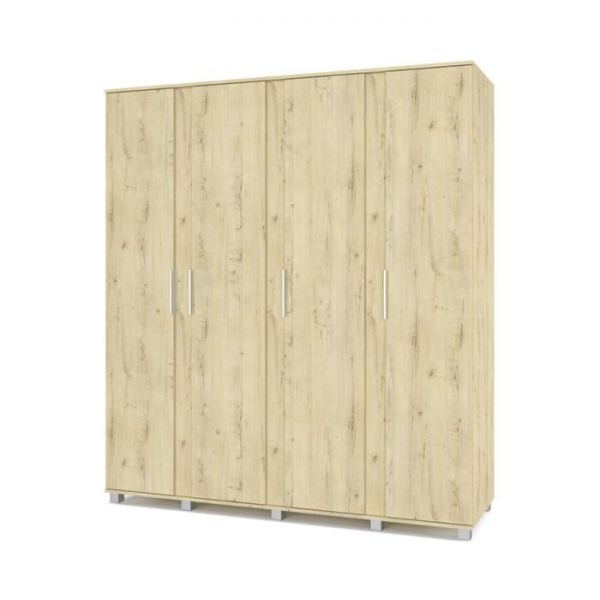 Шкаф Пандора-П41 520х1900х2100 4-х створчатый   Дуб ирландский