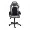 Кресло DRIVER экокожа/ткань серый/черный 2 TONE/11