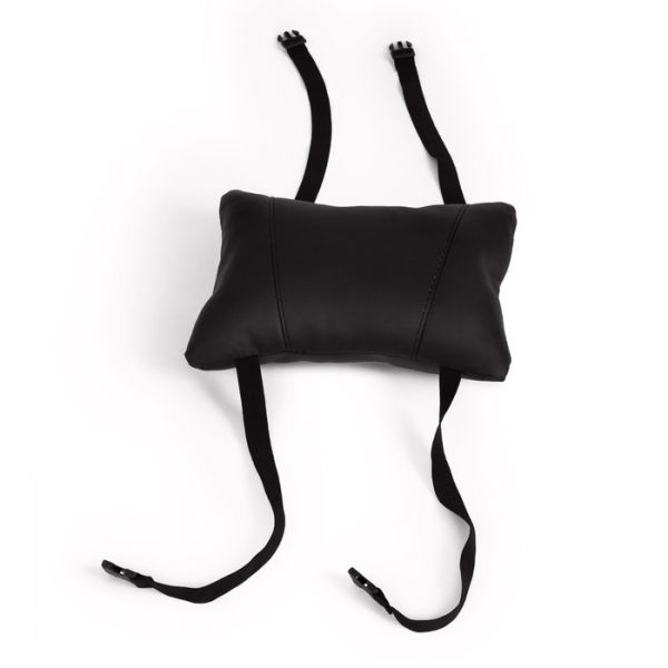 Кресло DRIVER экокожа/ткань черный/синий 36-6/10