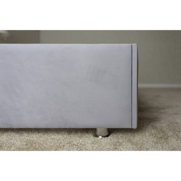 Кровать «Акрополь» без ПМ, 140 ? 200 см, ортопедическое основание, цвет velutto 51