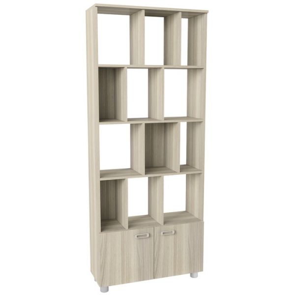 Стеллаж Альянс 1, 820х310х2000, Бодега светлый