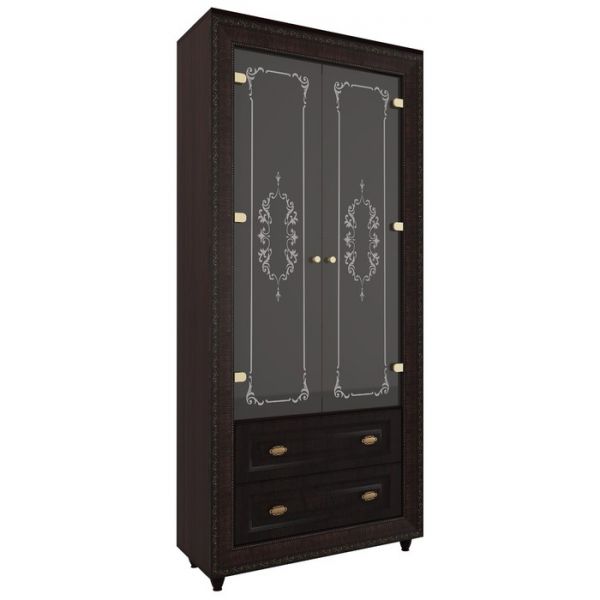 Шкаф «Калипсо 2», 832 ? 362 ? 1880 мм, цвет туя светлая