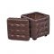 Пуф Теско с крышкой 400х400х460 Бенгал кофе