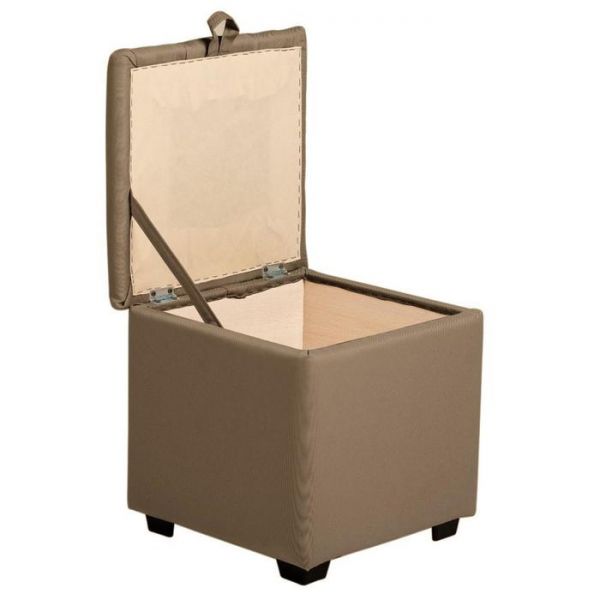 Пуф Осло мини 400х400х410 Рогожка BROWN