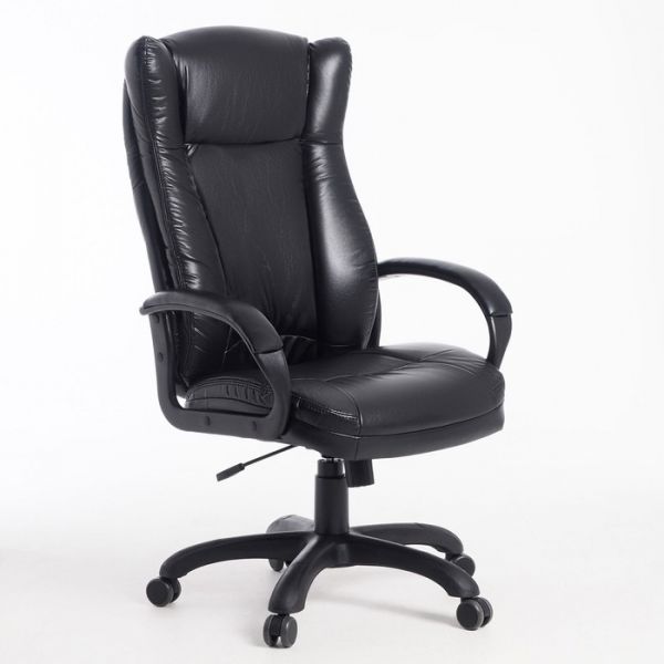 Кресло руководителя Бюрократ CH-879N, экокожа Venge Black
