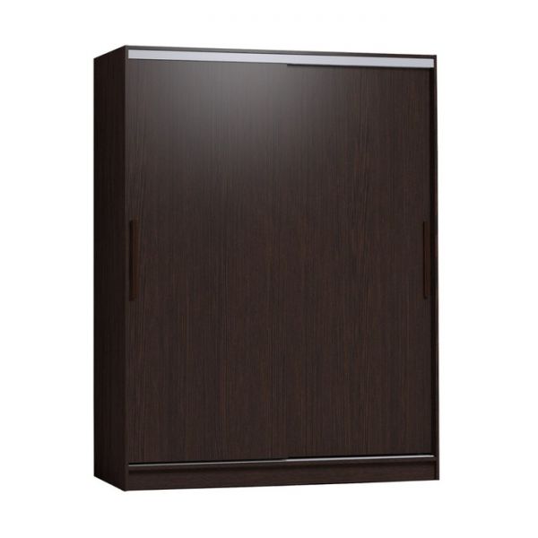 Шкаф-купе Strike, 1600 ? 595 ? 2105 мм, ЛДСП, цвет белый