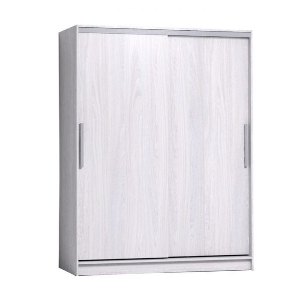 Шкаф-купе Strike, 1600 ? 595 ? 2105 мм, ЛДСП, цвет белый