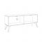 Тумба под ТВ Спейс 13.269, 1088х336х457, Белый/Белый глянец МДФ