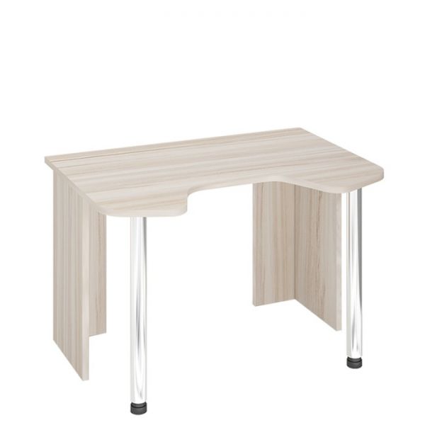 Стол СКЛ-Игр120, 1200 ? 900 ? 770 мм, цвет белый жемчуг