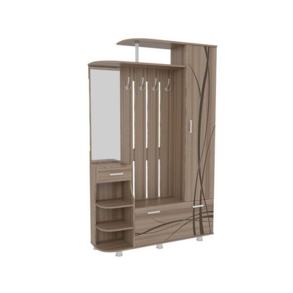 Прихожая "Барселона-1", ясень шимо тёмный