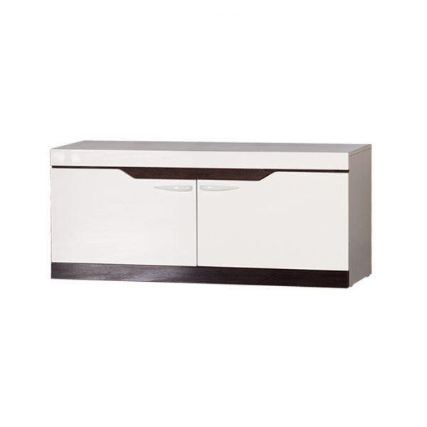 Гостиная «Ронда 1», 3252х1900х396 мм, модули 302, 304, 303, 301, 300, белый/венге