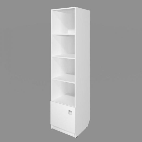 Стеллаж «Умка», 400 ? 420 ? 1790 мм, цвет белый