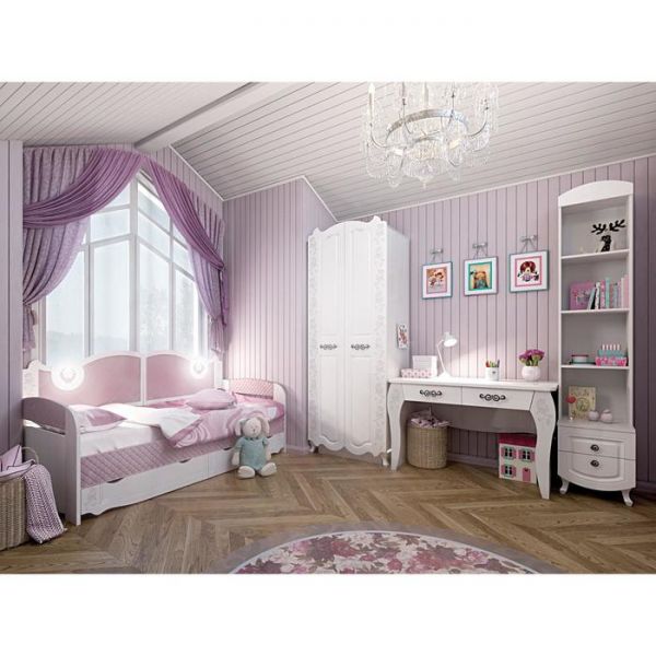 Стеллаж «Розалия №5.2», 412 ? 445 ? 2134 мм, цвет лиственница белая