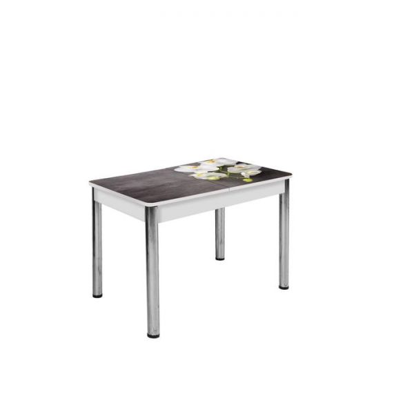 Стол раздвижной «Триумф», 1000(1350) ? 700 ? 750 мм, опоры хром, цвет венге / 400321657