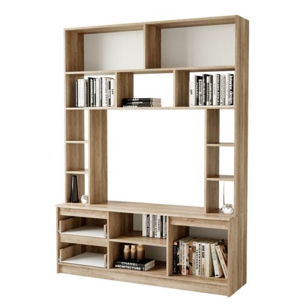 Гостиная Прайм 2706х536х2100 дуб каньон/М18