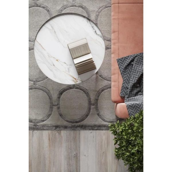 Стол журнальный «Ориндж», 755 ? 755 ? 350 мм, цвет сахара нуар / чёрный матовый»