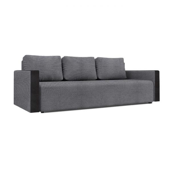 Диван «Алиса 4», рогожка, цвет savana бери/теос блек, 130 ? 185 см