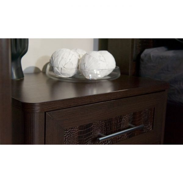 Тумба прикроватная «Токио», 550 ? 440 ? 440 мм, цвет венге