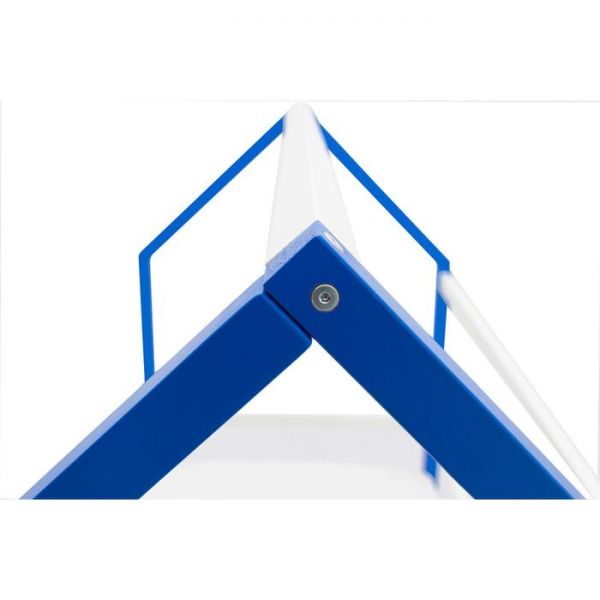 Детская кровать-домик Монтессори Бельмарко Svogen сине-белый