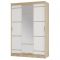 Шкаф-купе Сакура 1500х610х2216 дуб сонома/белый