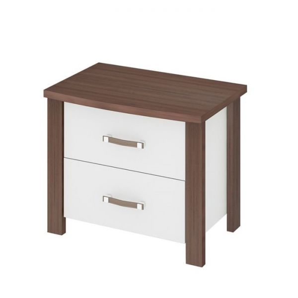 Тумба низкая, 600 ? 360 ? 520 мм, цвет нельсон / белый