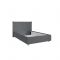 Кровать Бест с ортопедом 1200х2000 графит (велюр)
