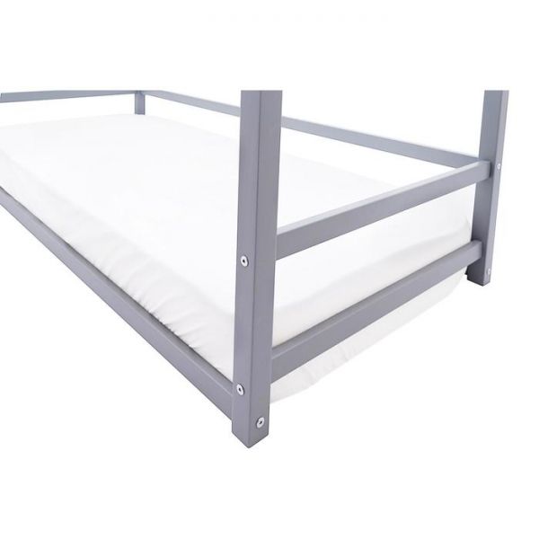 Детская кровать-домик Монтессори Бельмарко Svogen графит