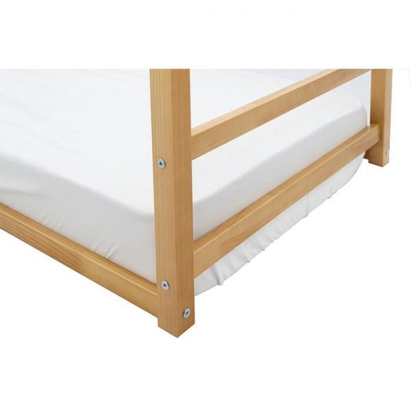 Детская кровать-домик Монтессори Бельмарко Svogen дерево