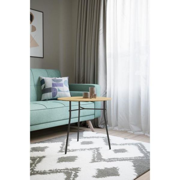 Стол журнальный «Ники», 550 ? 550 ? 500 мм, цвет белый