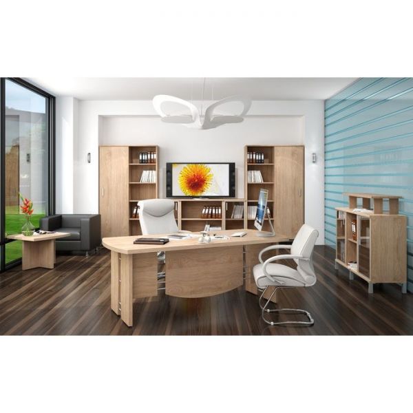 Тумба подкатная BORN B 201, дуб девон, с фолдингом