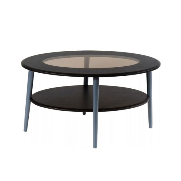 Стол журнальный «Эль», со стеклом сжс-01, 900 ? 600 ? 480 мм, цвет дуб сонома