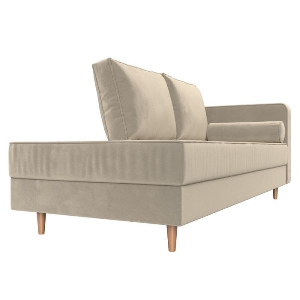 Кушетка «Прайм», рогожка, цвет серый