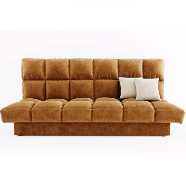 Диван прямой «Финка», механизм книжка, цвет селфи 01 / подушки селфи 10