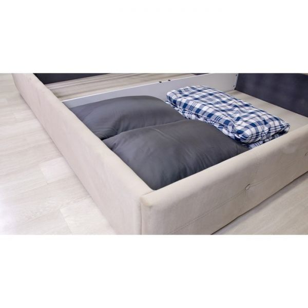 Кровать Синди, 1800х2000, ортопедическое осн+ПМ, Мазерати 04/Бежевый