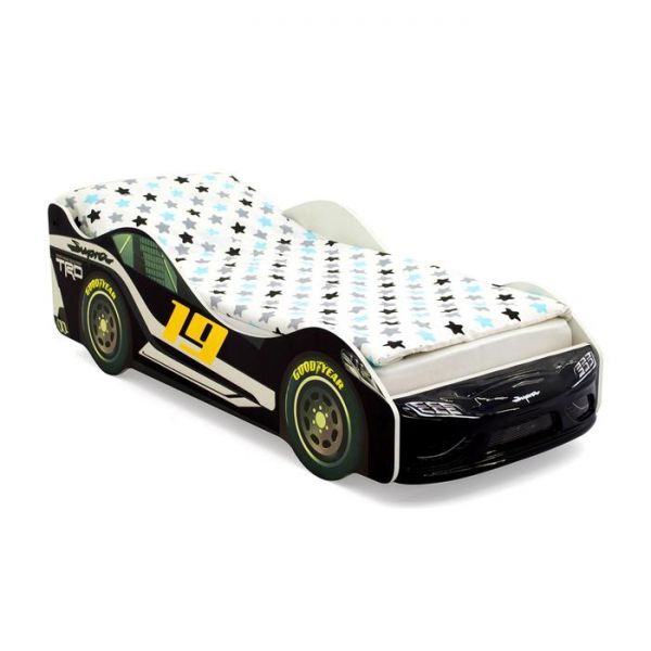 Кровать-машина Бельмарко «Супра черная»