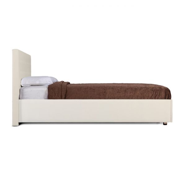 Кровать «Космопорт» с ПМ, 140х200 см, ортопедическое основание, цвет бежевый