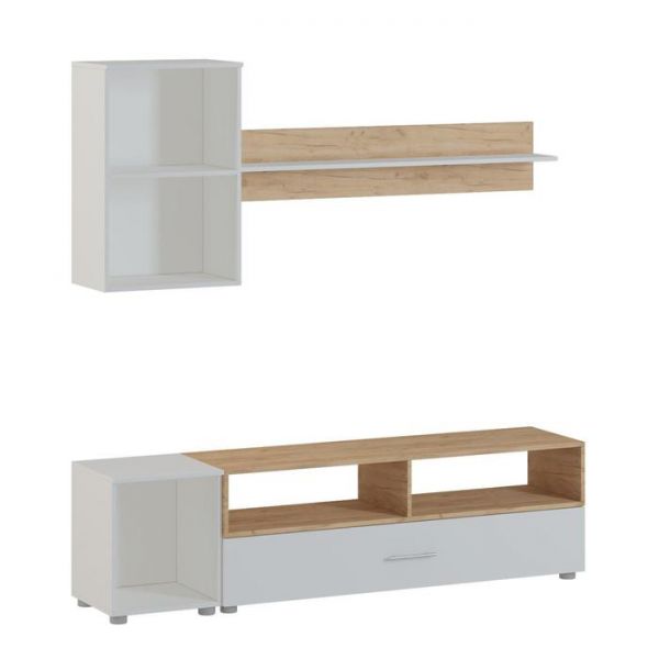 Гостиная Oskar-2 Белый/дуб золотой